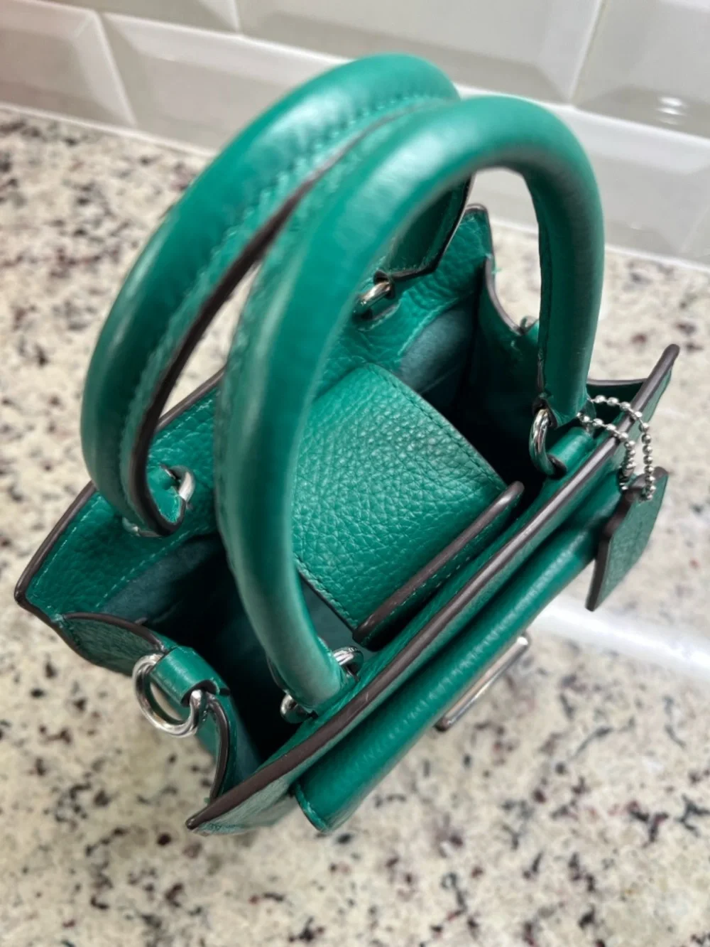 Coach Mini Pepper Crossbody Bag EUC - Picture 5 of 14